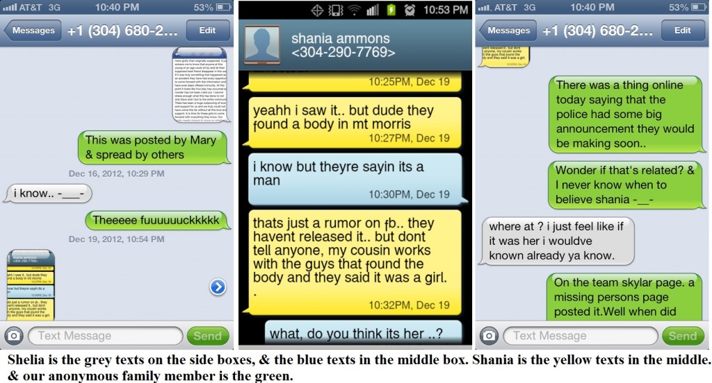 Killers Rachel Shoaf & Shelia Eddy murdered killed 16 year yr old Skylar Neese West Virginia best friends sheila eddy stabbed texts