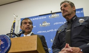 Mayor of LA and LAPD chief